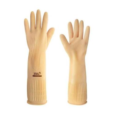 Imagem de Luva latex ranhurada c.longo 10 volk