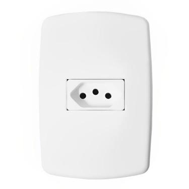 Imagem de Tomada Universal 2p+t 20a Com Placa - Dc-8100-26 - Dicompel