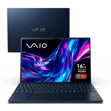 Imagem de Notebook Vaio Fe 16 Amd Ryzen 5-5625u 12gb 512gb SSD Linux 16" Vjfe69f11x B1211h