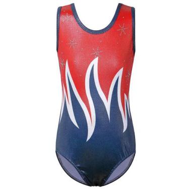 Imagem de Collant de ginástica BAOHULU para meninas Shiny Practice B277 12A