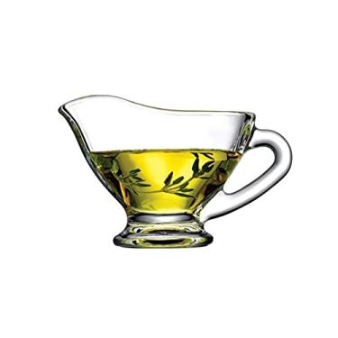 Imagem de Barco de molho pequeno de vidro para molho de café, jarro para servir, jarro de molho de soja, chaleira para molho de cozinha (pequeno)