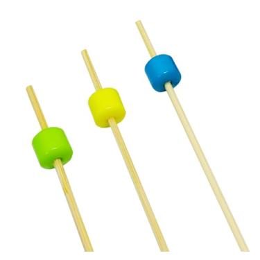 Imagem de Palito em Bambu para Petiscos 12cm/20 unidades - SilverFestas (Enfeite Colorido)