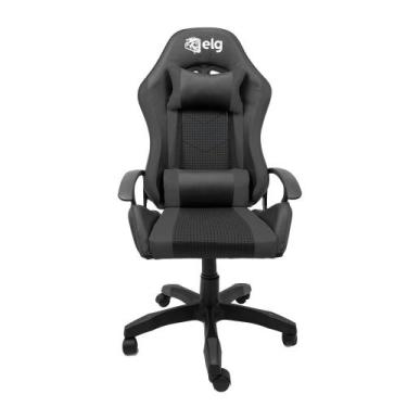 Imagem de Cadeira Gamer Elg Syrax CH36BK Preta, UNICA