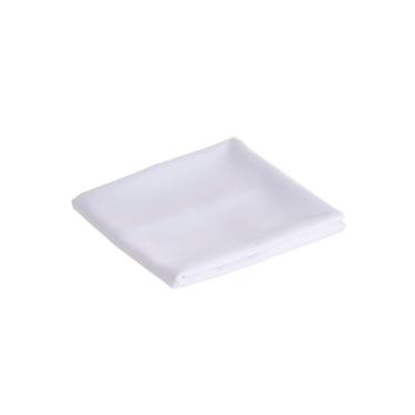 Imagem de Toalha De Mesa Basic 1 Peça 2,00m X 1,40m 6 Lugares 100% Poliéster Tecido Oxford - Branco
