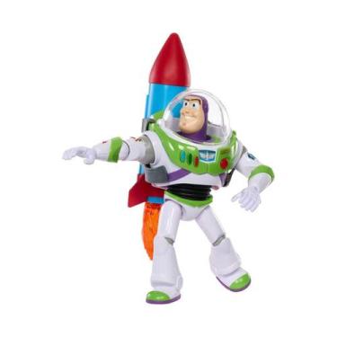 Imagem de Boneco toy story buzz lightyear foguete de resgate - mattel hww56