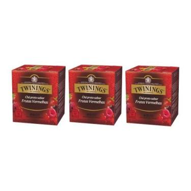 Imagem de 30 Sachês, Chá Twinings, Frutas Vermelhas - 11653, Frutas Vermelhas