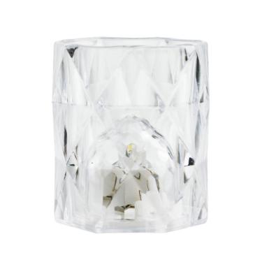 Imagem de Luminária Copo Transparente 5.5x4.5cm - Tudo em Caixa