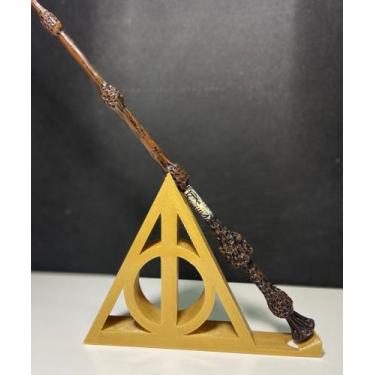 Imagem de Suporte Expositor Para Varinhas Mágicas Relíquias da Morte Impressão 3
