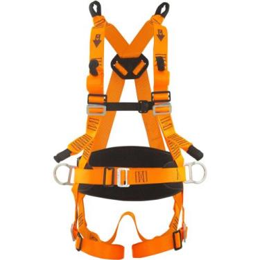 Imagem de Cinto Paraquedista Abdominal Dlt-030 Ca43099 7 Pontos Único Laranja E 