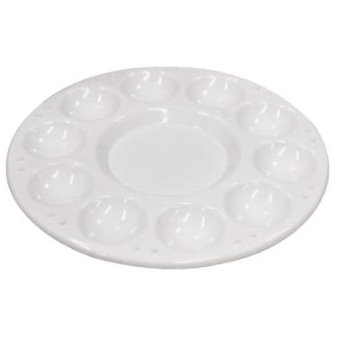 Imagem de Paleta com 11 Poças, Gode de Pintura para Uso em Mesa e Mão