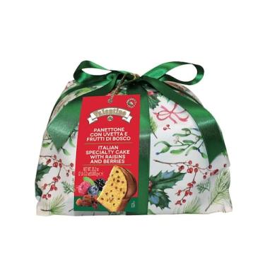 Imagem de Panetone Italiano Valentino 1kg, Uvas Passas C/ Frutas do Bosque