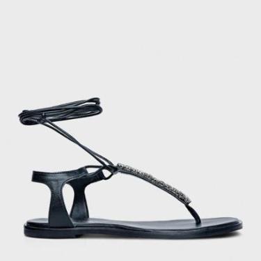 Imagem de Rasteira Flat Simple Cristal Carrano 777018-Feminino