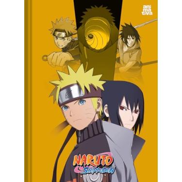 Imagem de Caderno Brochura Animativa 1/4, 80 folhas, Capa dura, Naruto D