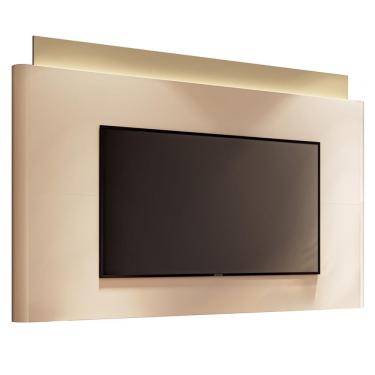 Imagem de Painel Para Tv 85 Pol Orgânico Com Led 208cm Aslan B01 Off White Champagne - Lyam Decor