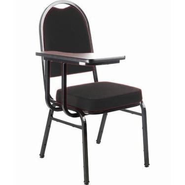 Imagem de Cadeira Universitária para Auditório Linha Hotel Preto