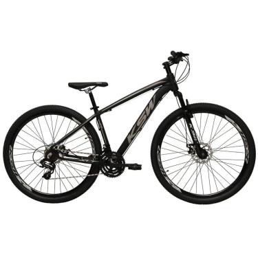 Imagem de Bicicleta Aro 29 24v K7 Freio Hidráulico Preto/prata Tam17
