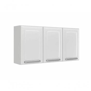 Imagem de Armário Aéreo Cozinhas Itatiaia Luce - 3 Portas - Branco