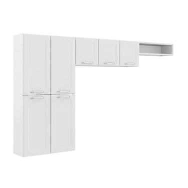 Imagem de Cozinha Completa Compacta De Aço Branco Dona Maria Bertolini Branco