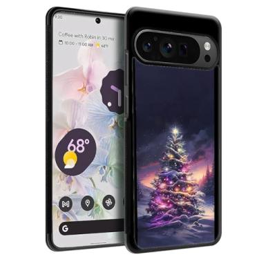 Imagem de DAIZAG Capa compatível com Google Pixel 9 Pro XL, Árvore de Natal da Noite para capa protetora com padrão personalizado antiqueda à prova de arranhões