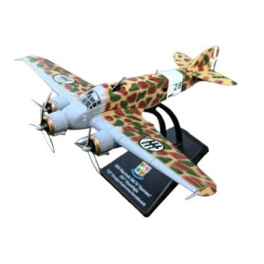 Imagem de KiBcsLic Miniatura de Avião em Liga Metálica Na Escala 1/144, Modelo Realista para Bar, Prateleira, Lembrancinha, Decoração para Casa, Café Ou Qualquer Outro L, Estilo C