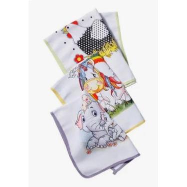 Imagem de Kit Com 10 - Pano De Prato Atacado Vies Estampado - 43x71cm - Zoom Sof