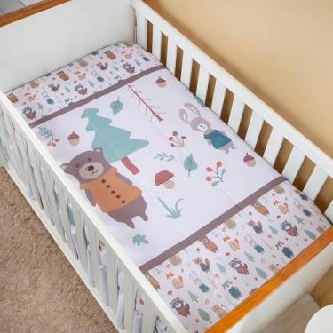 Imagem de Edredom Infantil para Berço Animais da Floresta 145 cm