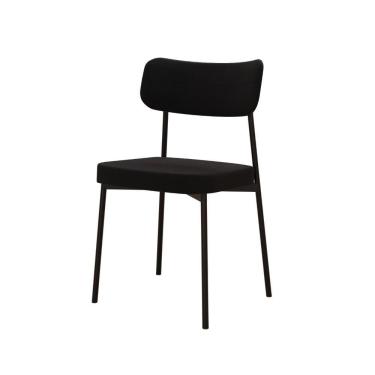 Imagem de Cadeira Mynna Fixa C/4 Pes 525 X 470 X 790 Mm C/1 Un. Preto Preto