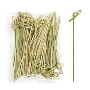 Imagem de HRLJCSKY 2000 peças palhetas de bambu para coquetéis de 4,7 polegadas palitos de bambu para aperitivos, acessórios de charcutaria para frutas, tábuas de charcutaria, bebidas de festa, lanches de
