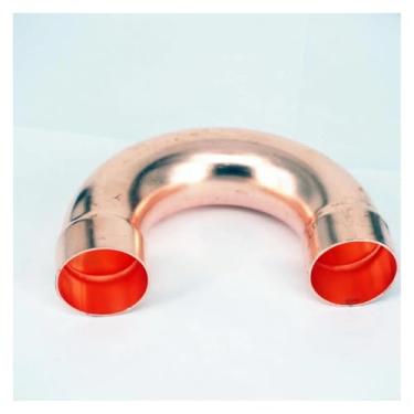 Imagem de 38 x 1,2 x 110 mm 180 graus cotovelo cobre extremidade alimentação adaptador tubo de soldagem ar condicionado refrigerador