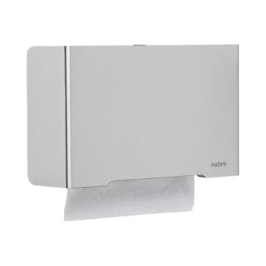 Imagem de Dispenser Select em Inox Escovado – Suporte para Papel Toalha com Design Moderno e Acabamento Premium