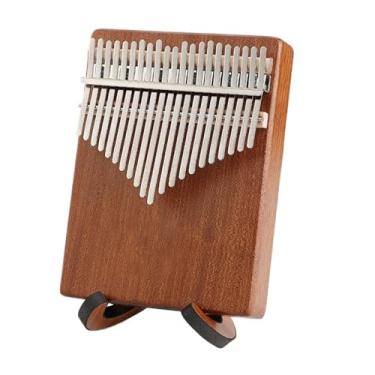 Imagem de Piano de polegar 21 notas kalimba dedo piano instrumento iniciante kalimba profissional