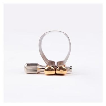 Imagem de Bocal de saxofone alto/tenor, clipe de metal, acessórios de clipe de baquelite profissional para saxofone e baquelite (cor: Tenor)