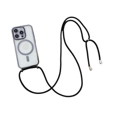 Imagem de Capa De Telefone Com Cordão Magnético Magsafe Para iPhone 13 12 11 pro