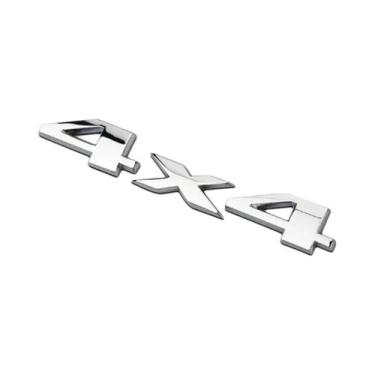 Imagem de Adesivos Metálicos 3D Para Carros 4WD 4X4 Para Nissan Juke X-trail Qas