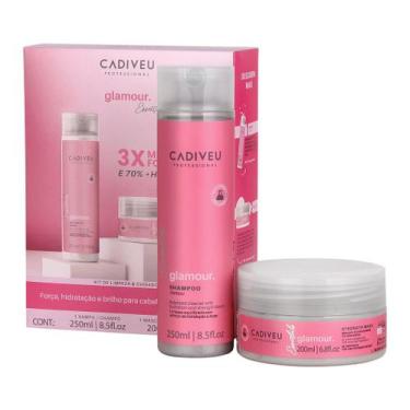 Imagem de Kit professional glamour  shampoo 250ml + máscara 200ml - CADIVEU
