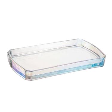 Imagem de Travessa Multiuso Wincy Natal Vidro 24X13Cm Furta-Cor