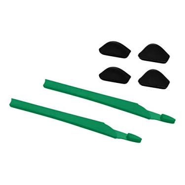 Imagem de MYCOURAG Kits de borracha de substituição para óculos de sol Oakley Crosslink Pro Sweep – Verde