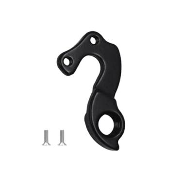 Imagem de TerchPilet Gancho de desviador de bicicleta 248 com parafusos de montagem – liga de alumínio CNC, preto – compatível com bicicletas Schwinn Vantage, Paramount & GT Attack, GTR, Strike, Vantara