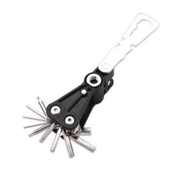 Imagem de Ferramentas De Ciclismo - Ferramentas Manuais Dobráveis Com Inflador,Kit De Bicicleta De Bolso Com Quebra-Cadeias,Para Estrada, Montanha, Viagem, Aventuras, Garagem, Treino E Ciclistas