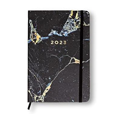 Imagem de Cicero Agenda Planner Ciceros 2023 Minerais Semanal Anotações 14x21 Mármore Preto, Modelo: 9924