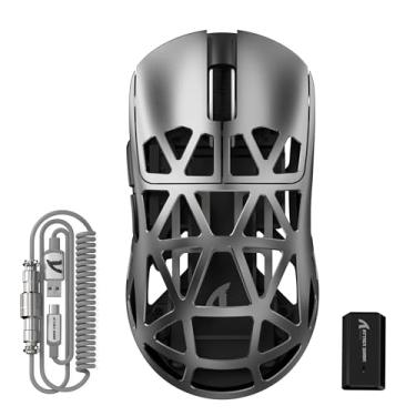 Imagem de ATTACK SHARK R2 Mouse para jogos de liga de magnésio PAW3950 8K (cinza)