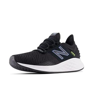 Imagem de New Balance Fresh Foam Roav V1 Tênis de corrida masculino, Preto/branco, 41