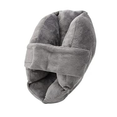 Imagem de Almofada protetora de calcanhar Ainoli, manter o calor, aliviar a dor do estresse, cinto elástico ajustável, almofada protetora de calcanhar