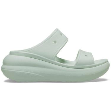 Imagem de Sandália Crocs Classic Crush Platform Sandal Mint Tint-Unissex