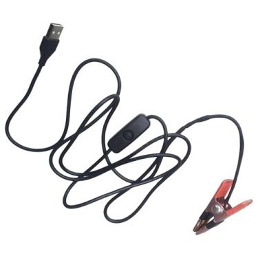 Imagem de Dynwave Grampo de aquecimento para piano, alimentado por USB, preto e vermelho, ideal para presentes. Ferramenta leve para afinação e reparo de pianos, 5V 2A, PlÁstico