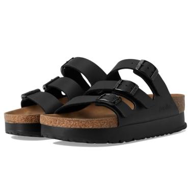 Imagem de Birkenstock Sandália feminina Papillio Florida Platform-Vegan, Preto, 8-8.5 Narrow