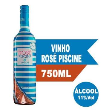Imagem de Vinho Rose Piscine 750ml - Rosé Piscine, Meio Seco, Rosé