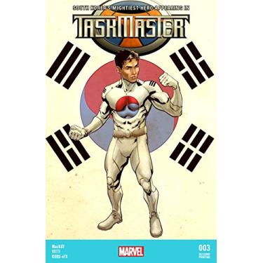 Imagem de Marvel’s Taskmaster #3 Wonderworld Comics/Ssalefish Exclusive Will Sliney Taegukgi Cover Special Edition