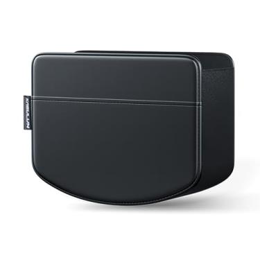 Imagem de LEIWOOR Organizador de porta de carro e suporte de copo, caixa de armazenamento multifuncional para carro, lata de lixo, bolsa de armazenamento de grande capacidade, bolsa de armazenamento lateral