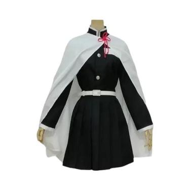 Imagem de Fantasia De Cosplay De Anime Demon Slayer Kanao Para Adultos E Criança